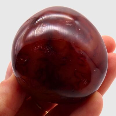 Carnelian Palmstone (60mm x 55mm) - Image 3
