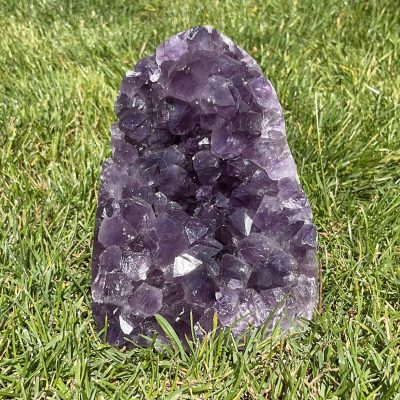 Uruguayan Amethyst Polished Druze Formation (820g)