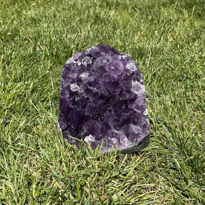Uruguayan Amethyst Polished Druze Formation (860g)