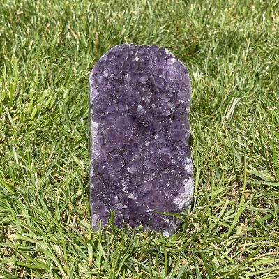 Uruguayan Amethyst Polished Druze Formation (575g)