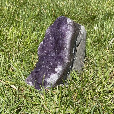 Uruguayan Amethyst Polished Druze Formation (575g) - Image 3