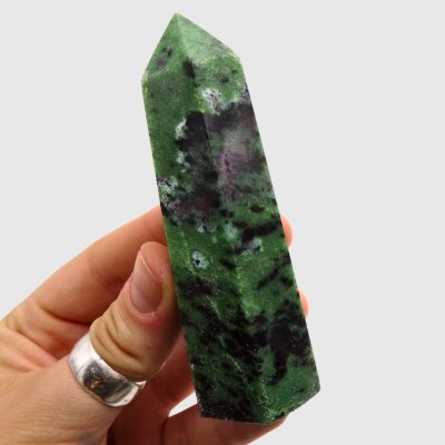 Ruby In Zoisite Polished Point (60mm) - Image 4