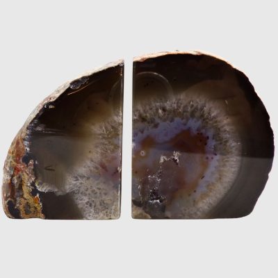 Wholesale Dyed Brown Agate Bookends