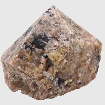 Wholesale Peach Moonstone With Black Tourmaline Cut Base Point
