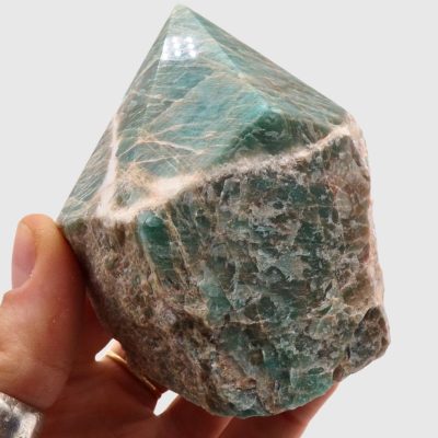Amazonite Cut Base Point (80mm) - Image 4