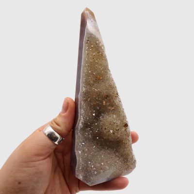 Druzy Agate Cone Point (165mm) - Image 4
