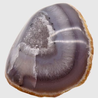 Natural Agate Polished Geode (115mm x 100mm) - Image 2