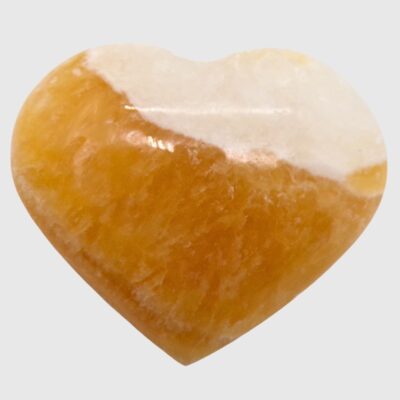 Wholesale Orange Calcite Heart