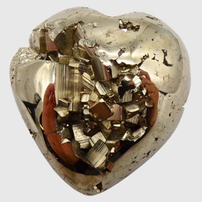Wholesale Druzy Pyrite Heart