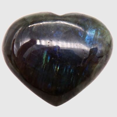 Labradorite Heart (60mm x 55mm) - Image 2