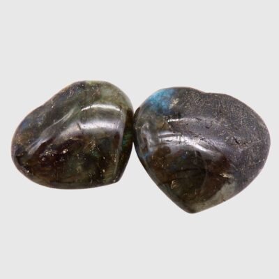 Labradorite Hearts x 2 (102g) - Image 2