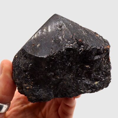 Black Tourmaline Cut Base Point (75mm) - Image 3