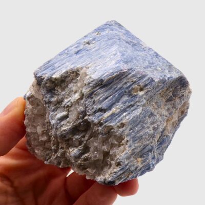 Blue Kyanite Cut Base Point (65mm x 85mm) - Image 3