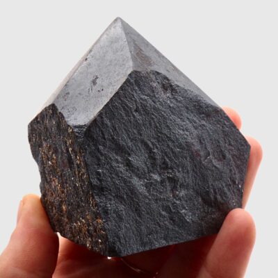 Hematite Cut Base Point (75mm) - Image 3