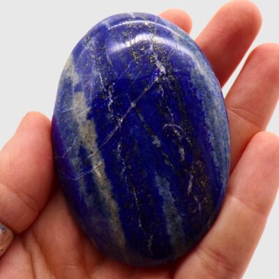 Lapis Lazuli Palmstone (80mm x 55mm) - Image 3