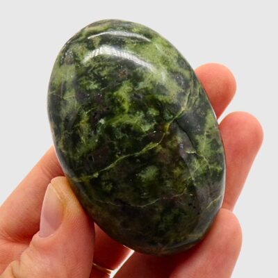 Serpentine Palmstone (65mm x 45mm) - Image 3