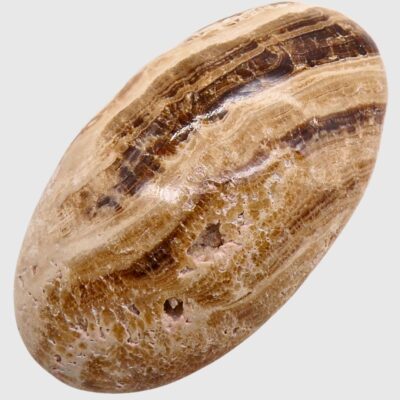 Chocolate Calcite Palmstone (78mm x 45mm) - Image 2