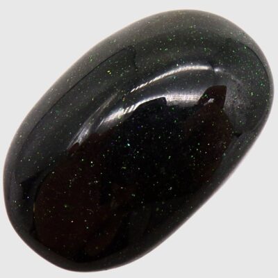 Green Goldstone Palmstone (60mm x 40mm) - Image 2