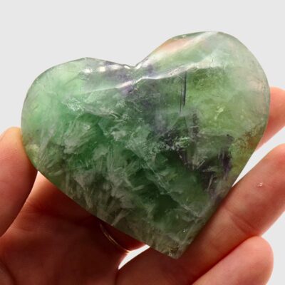Fluorite Heart (70mm x 65mm) - Image 3