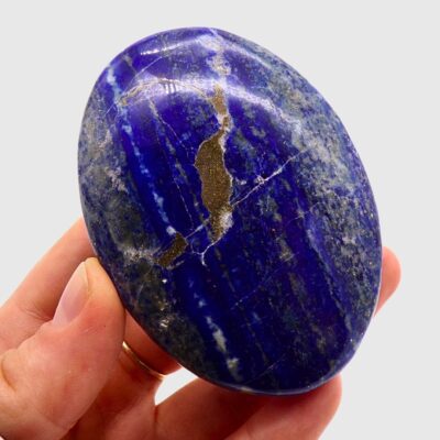 Lapis Lazuli Palmstone (85mm x 75mm) - Image 3