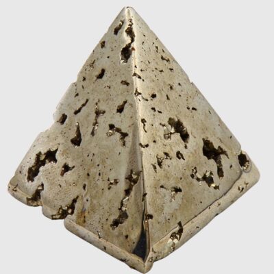 Druzy Pyrite Pyramid (50mm x 50mm) - Image 2