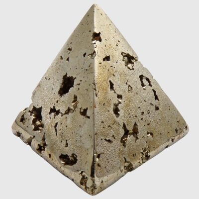 Druzy Pyrite Pyramid (50mm x 50mm) - Image 2