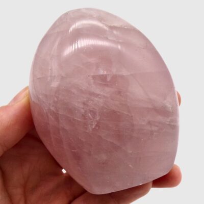 Rose Quartz Polished Freeform (80mm x 65mm) - Image 2