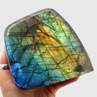 Labradorite Polished Freeform (110mm x 120mm) - Image 4