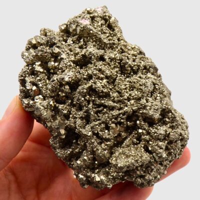 Druzy Pyrite Cluster (420g) - Image 3