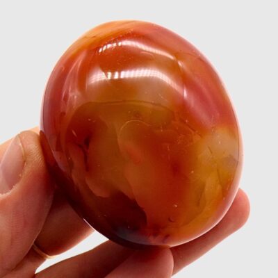 Carnelian Palmstone (60mm x 50mm) - Image 3