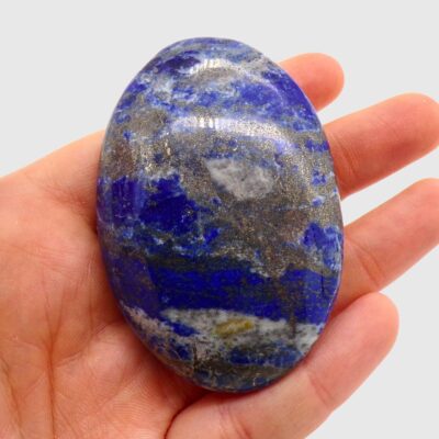Lapis Lazuli Palmstone (75mm x 50mm) - Image 3