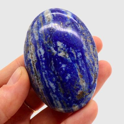 Lapis Lazuli Palmstone (70mm x 50mm) - Image 3