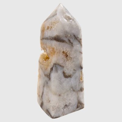 Zebra Agate Druzy Obelisk (95mm) - Image 2