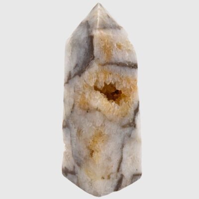 Wholesale Druzy Zebra Agate Obelisk