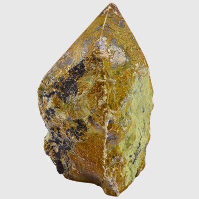 Wholesale Serpentine With Pyrite Cut Base Point