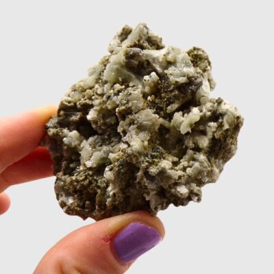 Prehnite Clusters Tray Deal x 16 - Image 4