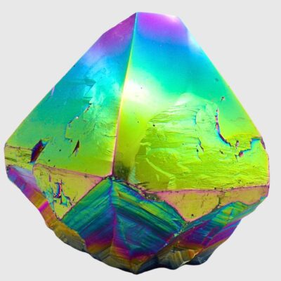 Wholesale Titanium Aura Amethyst Cut Base Point