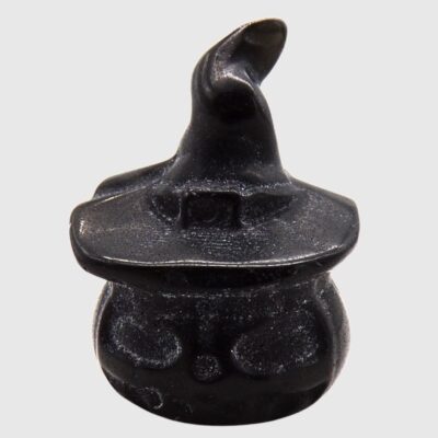 Wholesale Obsidian Pumpkin Witch (35mm)