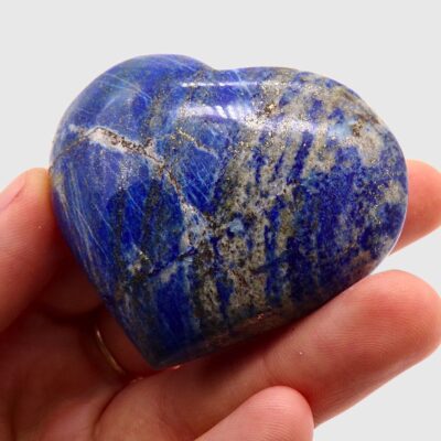 Lapis Lazuli Polished Heart (60mm x 50mm) - Image 3