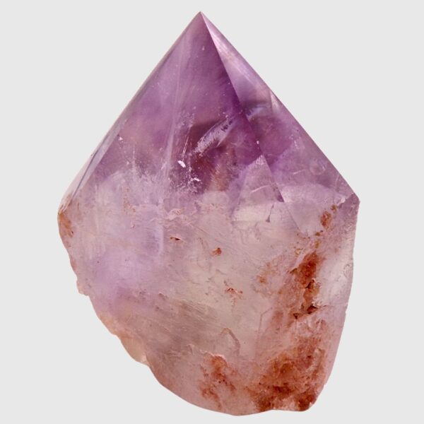 Wholesale Inclusion Amethyst Cut Base Point