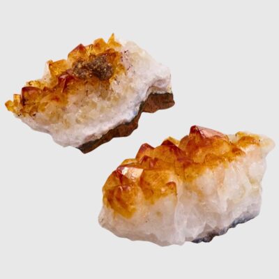 Citrine Druze Formations x 2 (308g) - Image 2