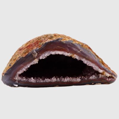 Druzy Uruguayan Amethyst & Agate Geode (980g) - Image 2