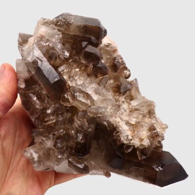 Irradiated Smoky Quartz Cluster (1.4KG) - Image 4